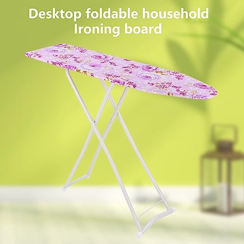 Lucare Ironing Board with 4 Steel Legs and Folding Design