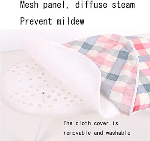 Ironing Board with Detachable Hot Sleeve and Retractable Bucket
