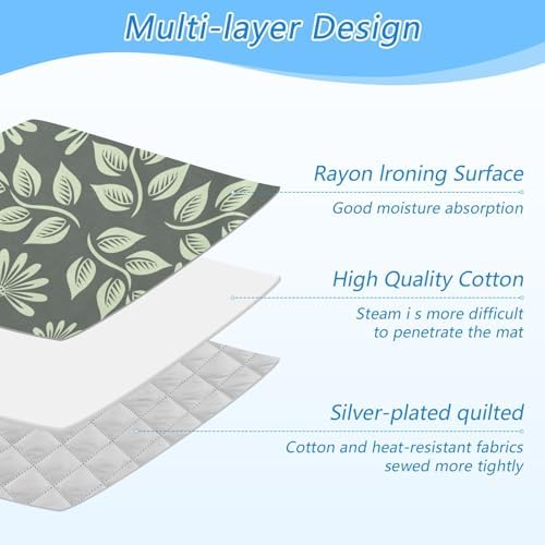 Tatenale Ironing Mat for Tabletop Portable Ironing Pad