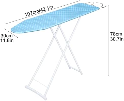 42x12 Mini Ironing Board with Adjustable Height and Iron Rest 1