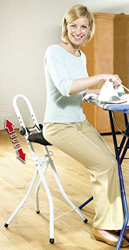 WENKO Adjustable Standing Chair for Ironing