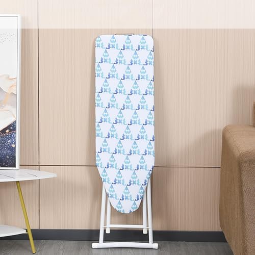 JENPECH Full Size Ironing Board with Iron Rest and Neon Design
