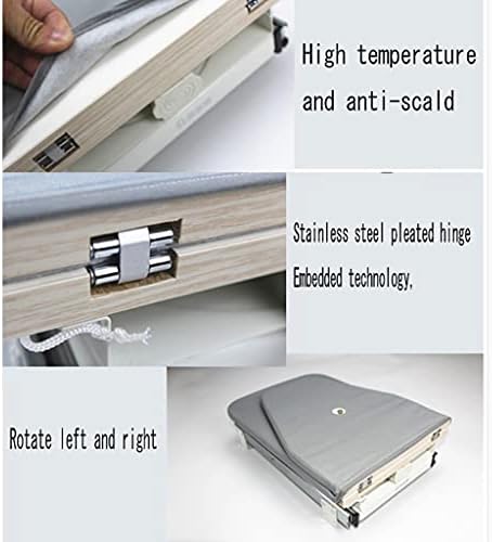 Coatroom Wardrobe Hidden Ironing Board 90 Degree Rotation Ironing Rack