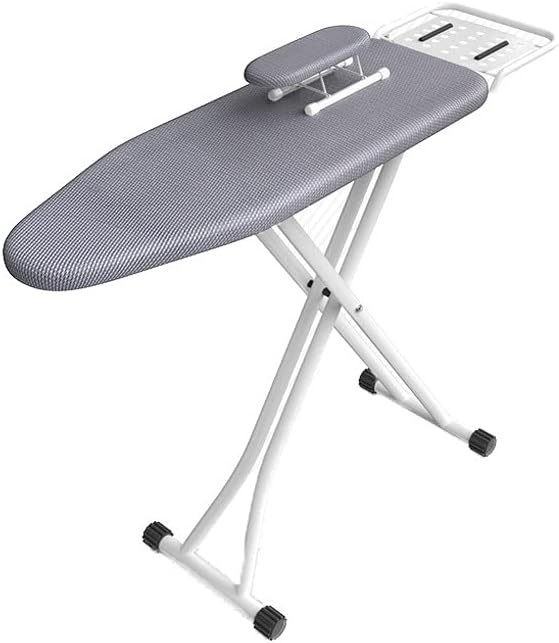 Ironing Board with 6 Height Options and Anti-Scald Fabric