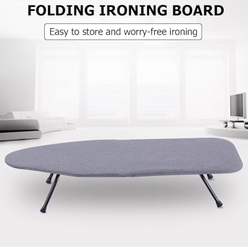 Small Foldable Ironing Board with Heat Resistant Cover