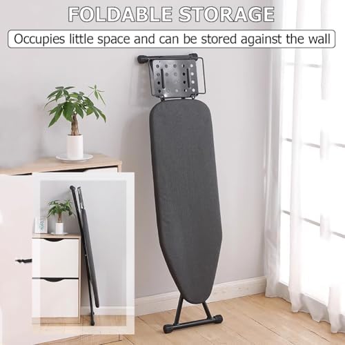 Adjustable Height Ironing Board with Heat Resistant Cover