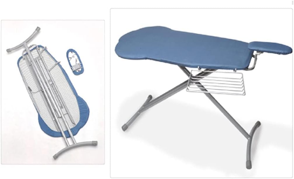 Folding Ironing Board with 9 Height Options and Ironing Sleeves