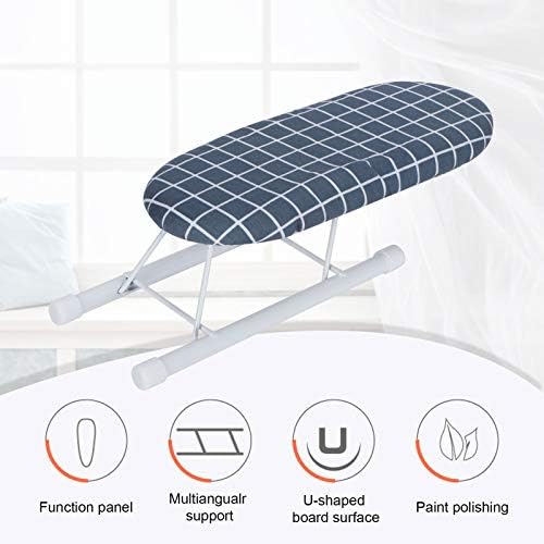 Mini Ironing Board with Foldable Cover for Home and Travel Use