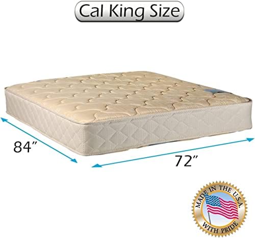 DS Solutions USA Chiro Two-Sided California King Mattress with Protector