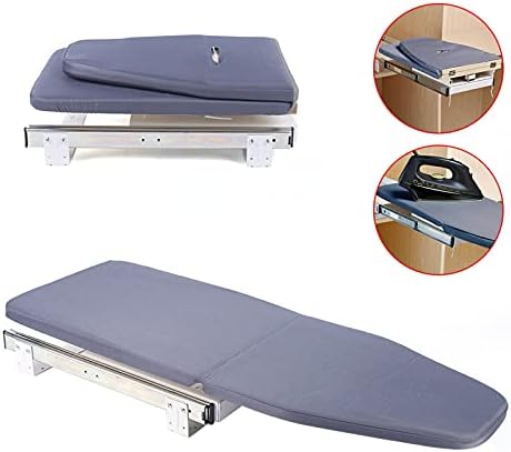319 x 122 Retractable Closet Ironing Board with Cover