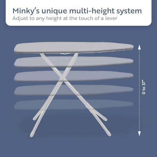 Classic 4-Leg Ironing Board with Iron Rest - Blue Arrows 1