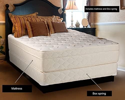 DS Solutions USA Beverly Hills Firm Foam PillowTop Twin Mattress Set