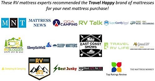 Travel Happy 10 Inch Graphite Gel Memory Foam Mattress Twin XL