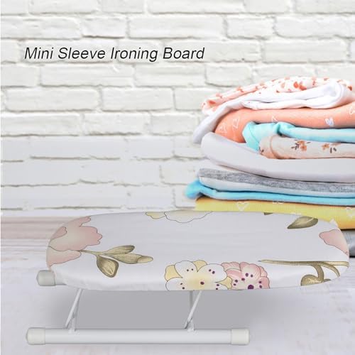 Portable Mini Ironing Board Foldable for Travel and Home Use