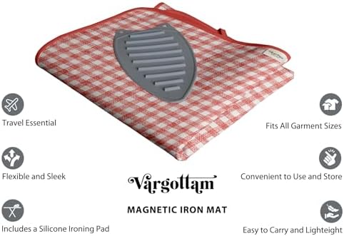 Vargottam Cotton Magnetic Ironing Mat Portable Foldable