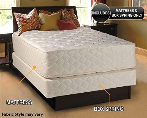 DS Solutions USA Highlight Luxury Firm King Mattress Set with Protector