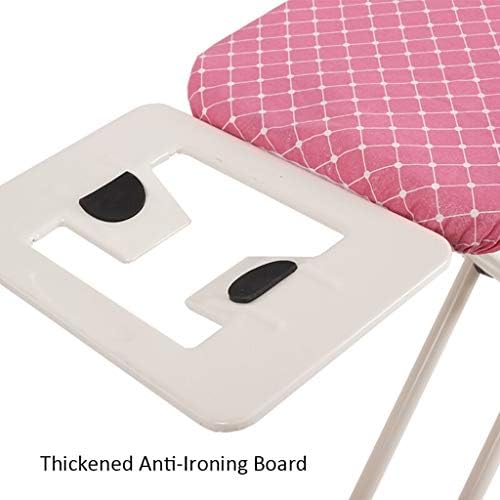 Foldable Large Red Mesh Ironing Table 90x80cm