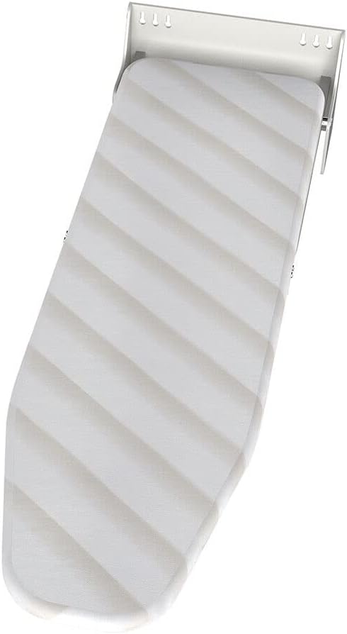 Foldable Wall Mount Ironing Bracket with Heat Resistant Cover