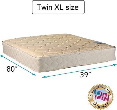 DS Solutions USA Chiro Twin XL Mattress with Protector