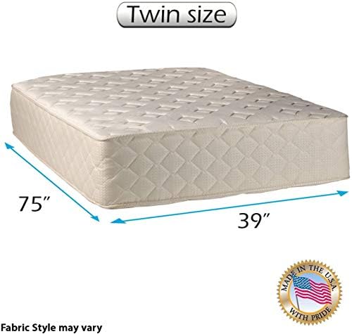 Dream Solutions USA Luxury Twin Mattress 39x75x14 Spine Support