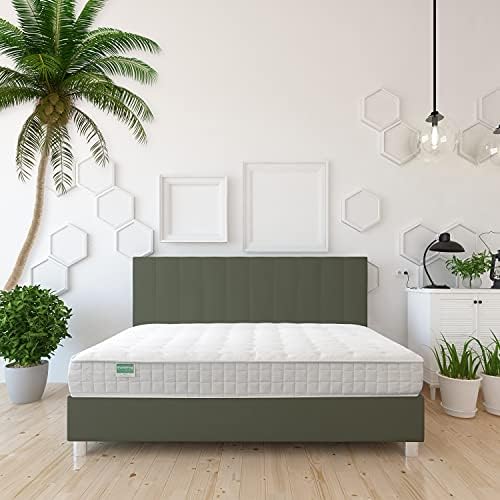 Kochi Twin Mattress Organic Latex Coconut Coir 6 inch Medium Firm