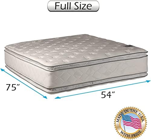 DS Solutions USA Double-Sided PillowTop Full Mattress