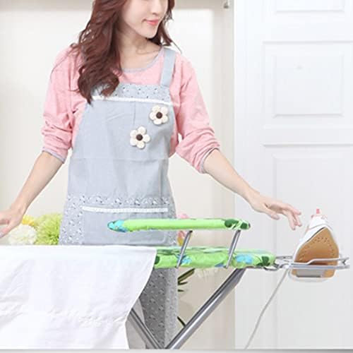 Large Foldable Adjustable Ironing Board with Storage Shelf and Heat Resistant Zone