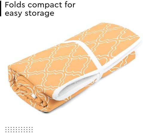Encasa XO Large Ironing Mat 48x28 with 3mm Padding Silicone Iron Rest