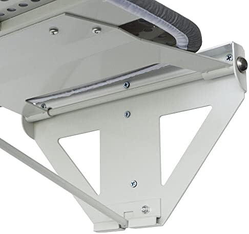 Wall-Mounted Ironing Board with 160 Swivel and Wire Holder
