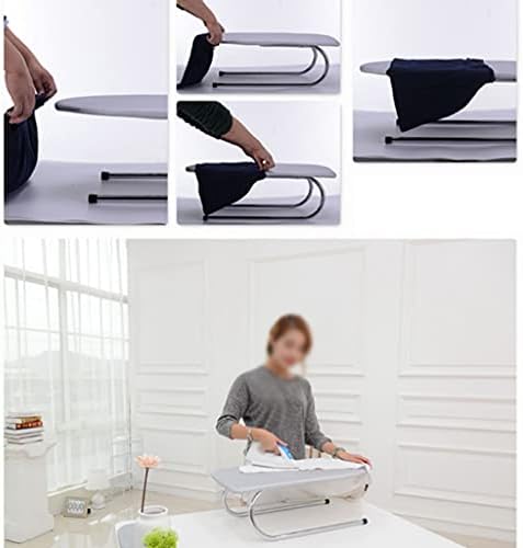 Ironing Board with Detachable Hot Sleeve and Retractable Bucket