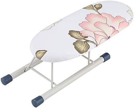 Fdit Foldable Mini Ironing Board for Travel and Home Use