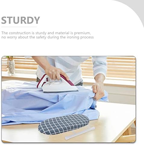 Homoyoyo 2pcs Foldable Ironing Board with Stool