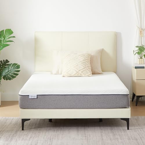 PicWooki 6 Inch Memory Foam Twin Mattress with Removable Cover