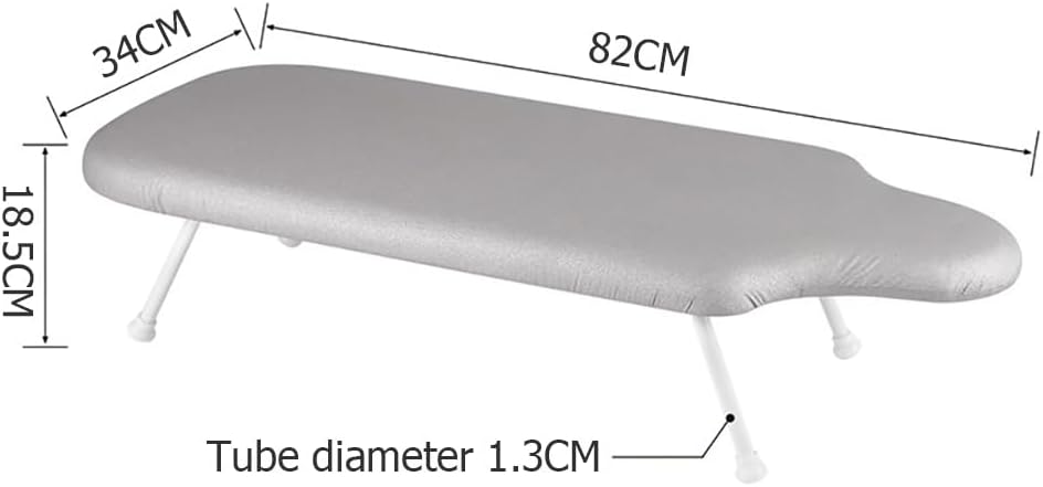 Tabletop Mini Ironing Board with Foldable Legs