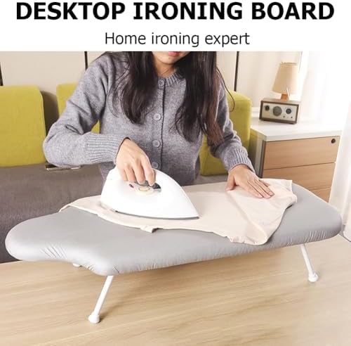 Tabletop Mini Ironing Board with Foldable Legs