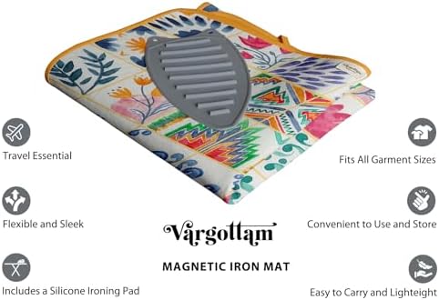 Portable Magnetic Ironing Mat for Any Surface