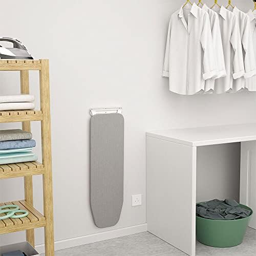 Wall-Mounted Ironing Board with 160 Swivel and Wire Holder