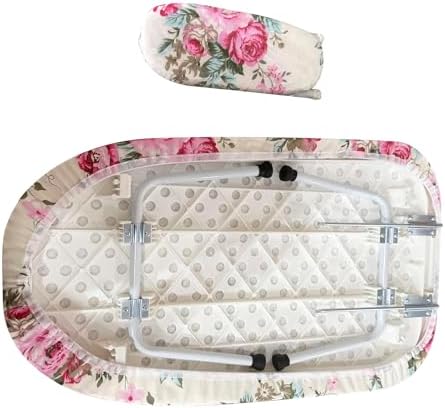 Tabletop Ironing Board with Foldable Legs and Heat Resistant Cover