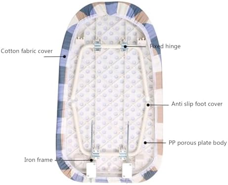 Compact Folding Ironing Board for Home Use