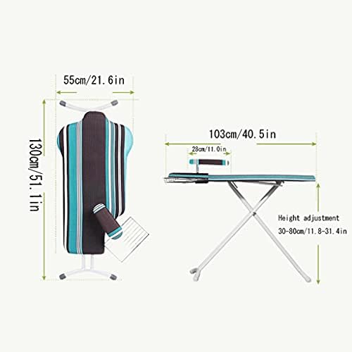 Adjustable Height Ironing Board 55-745cm for Home Use