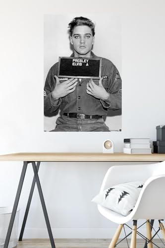 Trends International Elvis Presley Army Enlisting Wall Poster 34x224