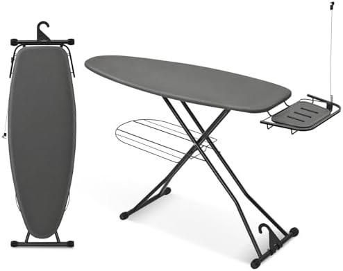 APEXCHASER Full Size Ironing Board 18 x 51in Black