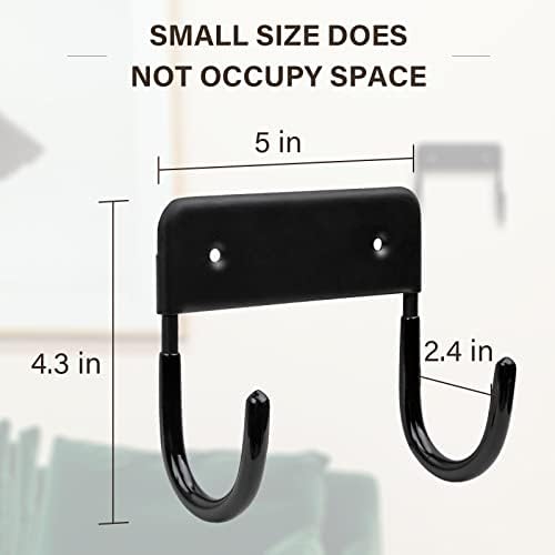 Alpinista Ironing Board Wall Mount Hanger - Black