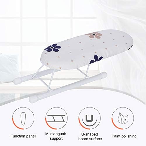 Compact Ironing Board with Mesh Metal Base