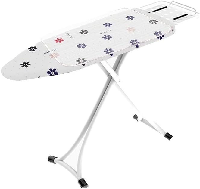 Foldable Ironing Board with Adjustable Height and Heat Resistant Surface