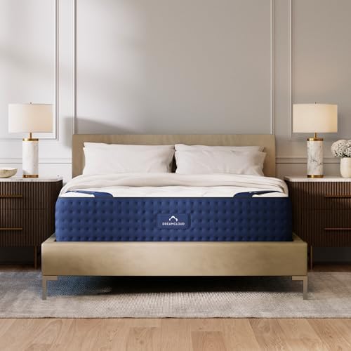 DreamCloud 12 Inch Twin Mattress - 365 Night Trial - Gel Memory Foam