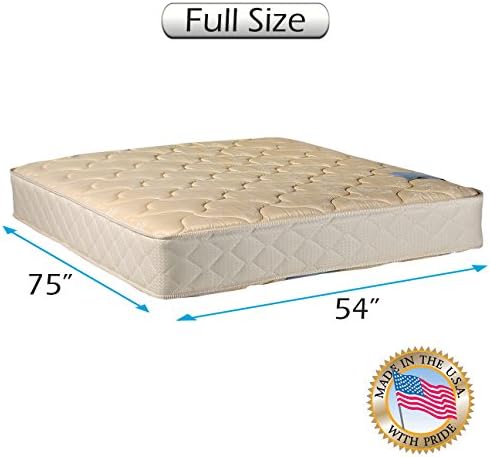 DS USA Chiro Premier Full Mattress with Cover Protector