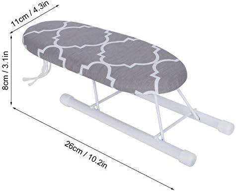 Folding Ironing Board with Removable Cover for Home and Travel