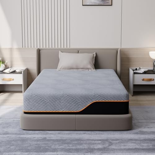 ESHINE 14 Inch Full Gel Memory Foam Mattress with Back Pain Relief