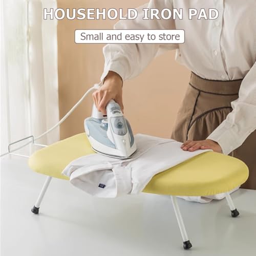 PA-DABAOO Tabletop Ironing Board with Folding Legs